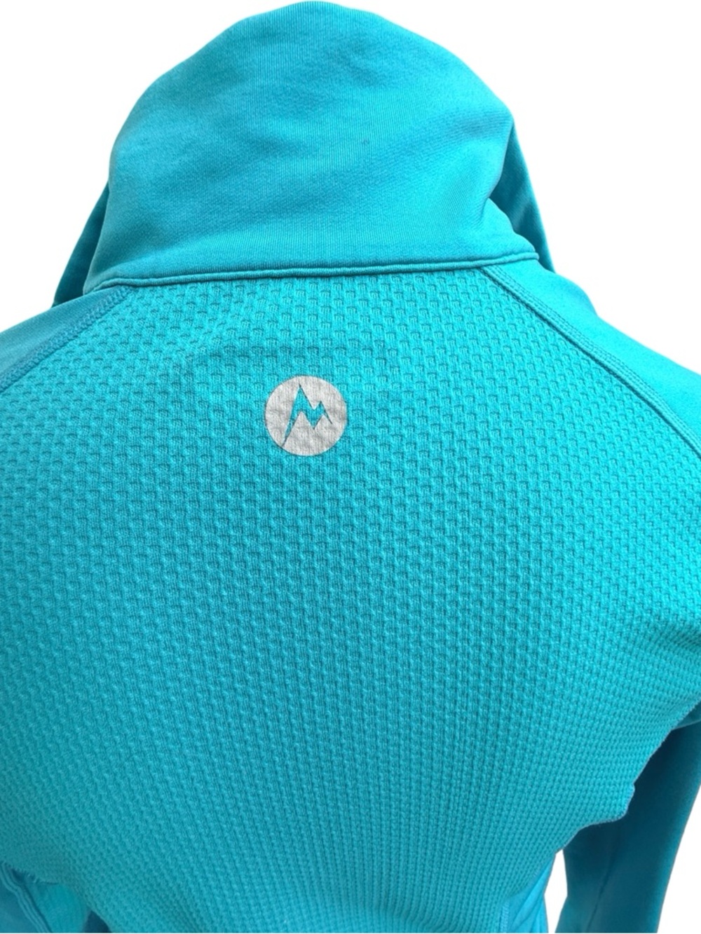 Marmot Women’s Half-Zip Performance Pullover — Size Small — Teal Blue - Picture 5 of 12
